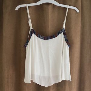 White Crop Top by Ocean Drive